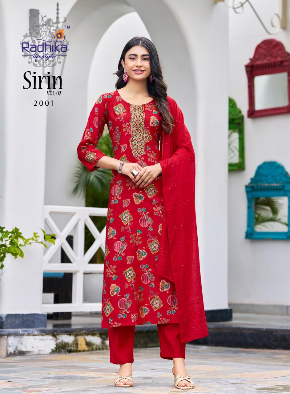 Radhika LifeStyle Sirin Vol 2 Catalog wholesale kurti dealers in surat