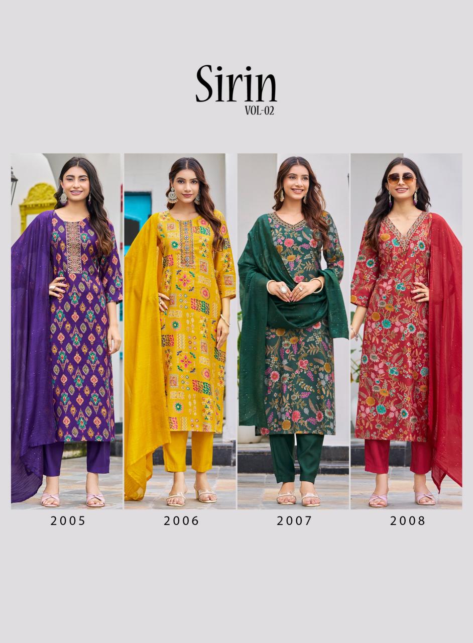 Radhika LifeStyle Sirin Vol 2 Catalog wholesale kurti dealers in surat