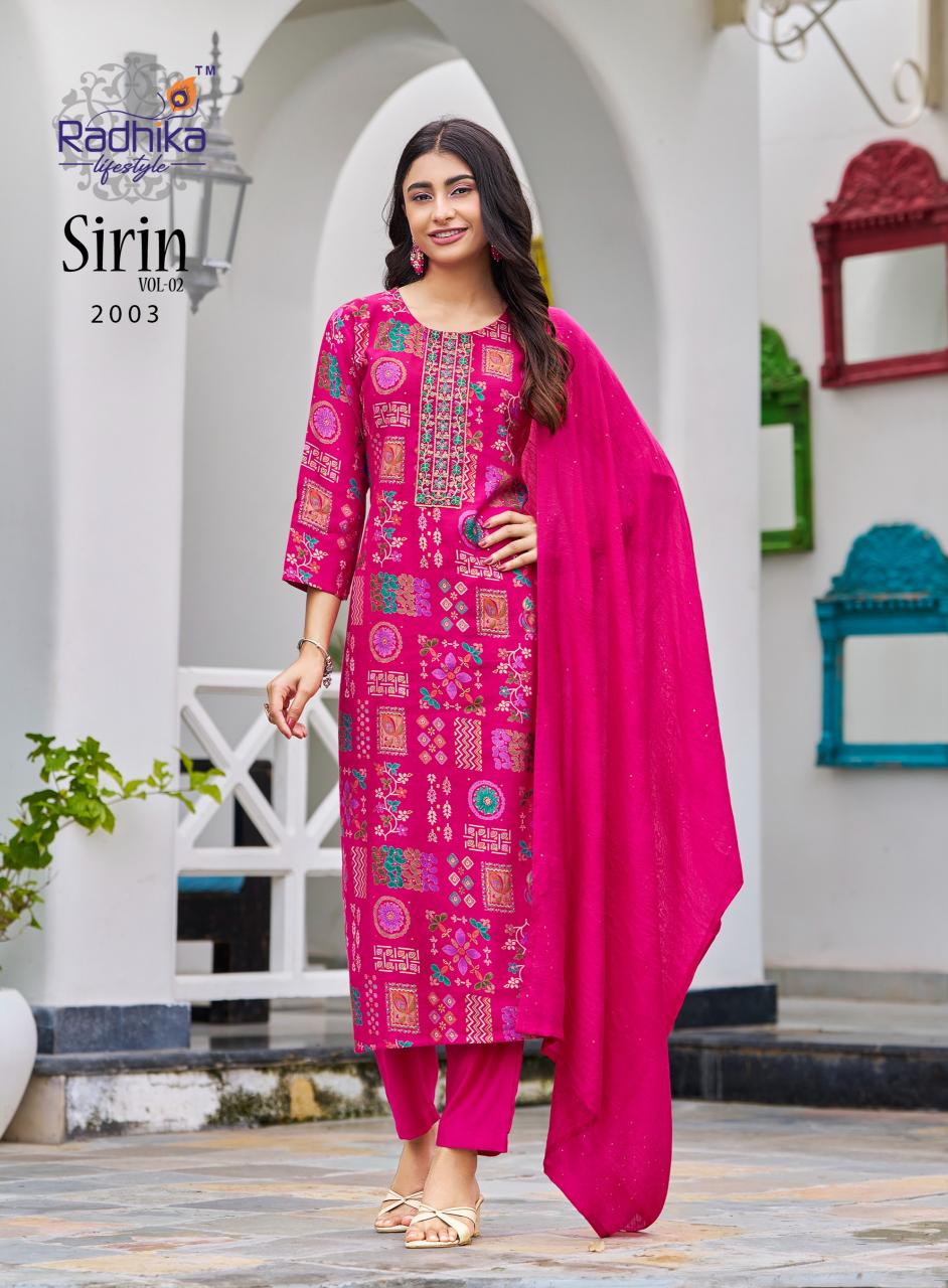 Radhika LifeStyle Sirin Vol 2 Catalog wholesale kurti dealers in surat