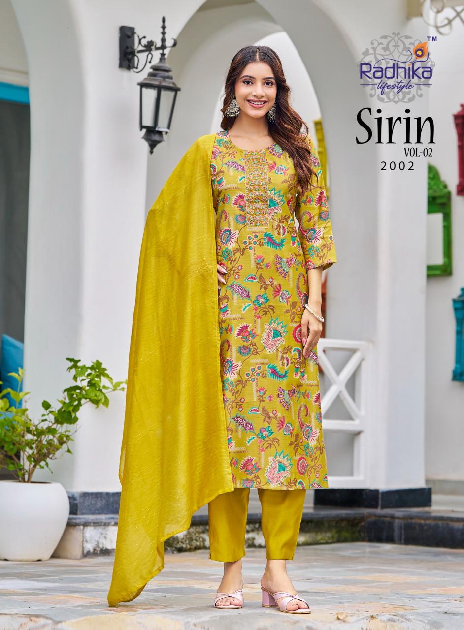 Radhika LifeStyle Sirin Vol 2 Catalog wholesale kurti dealers in surat