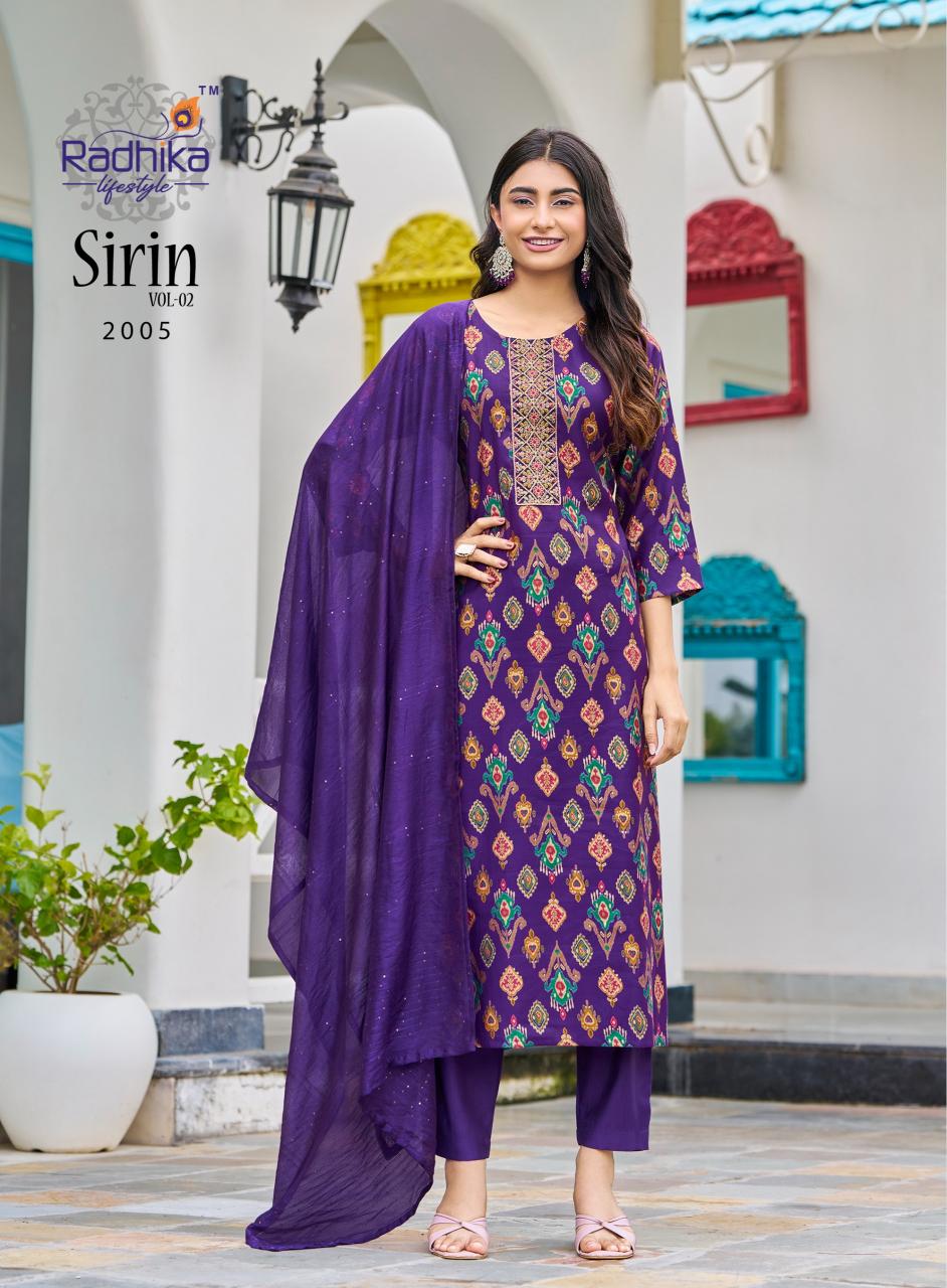 Radhika LifeStyle Sirin Vol 2 Catalog wholesale kurti dealers in surat