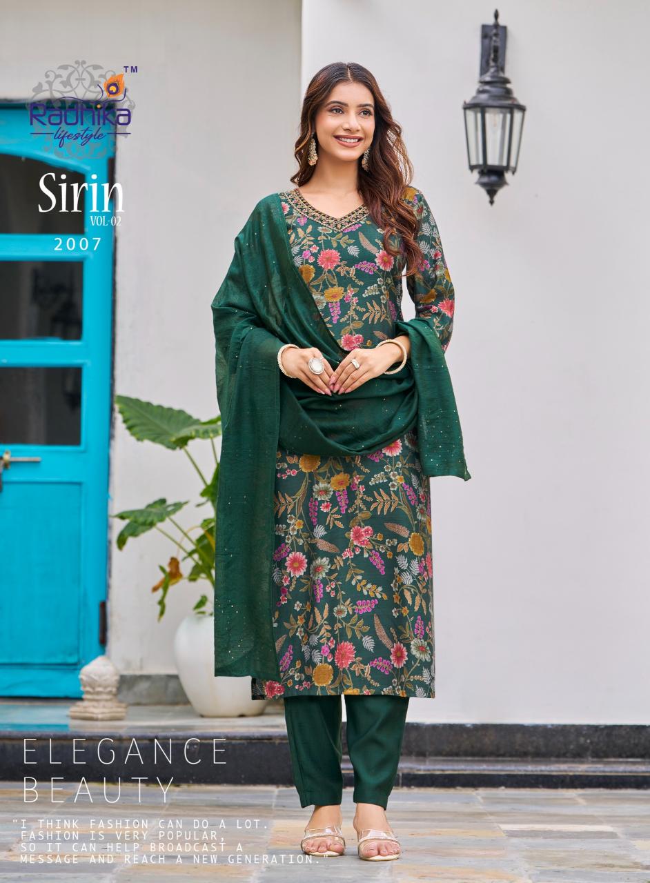 Radhika LifeStyle Sirin Vol 2 Catalog wholesale kurti dealers in surat