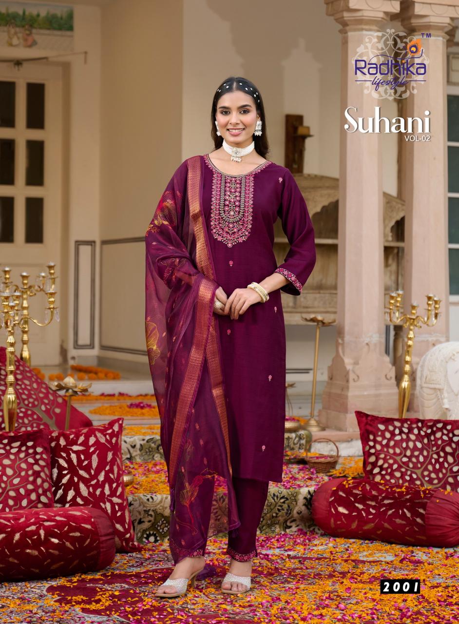 Radhika Lifestyle Suhani vol 2 catalog latest designer kurtis catalogue
