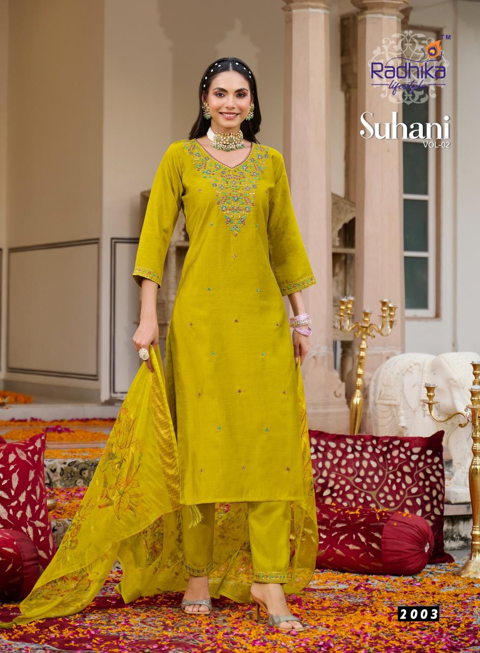 Radhika Lifestyle Suhani vol 2 catalog latest designer kurtis catalogue