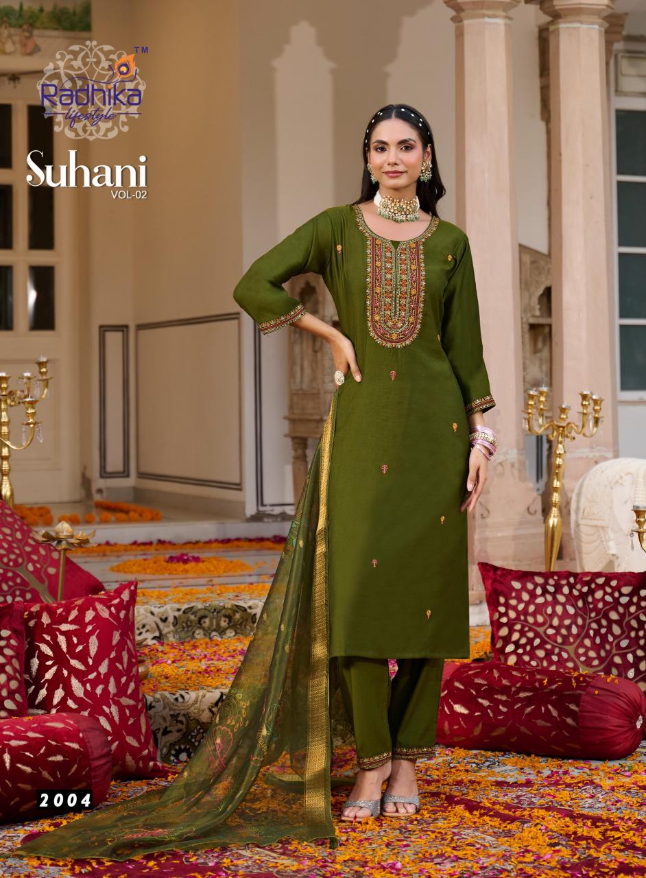 Radhika Lifestyle Suhani vol 2 catalog latest designer kurtis catalogue