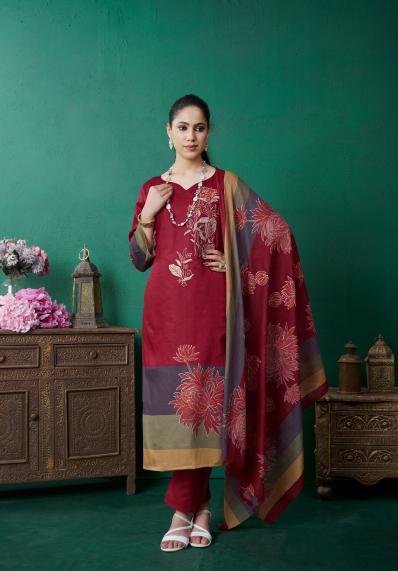 Radhika Sumyra Merin catalog best wholesale dress material market in mumbai