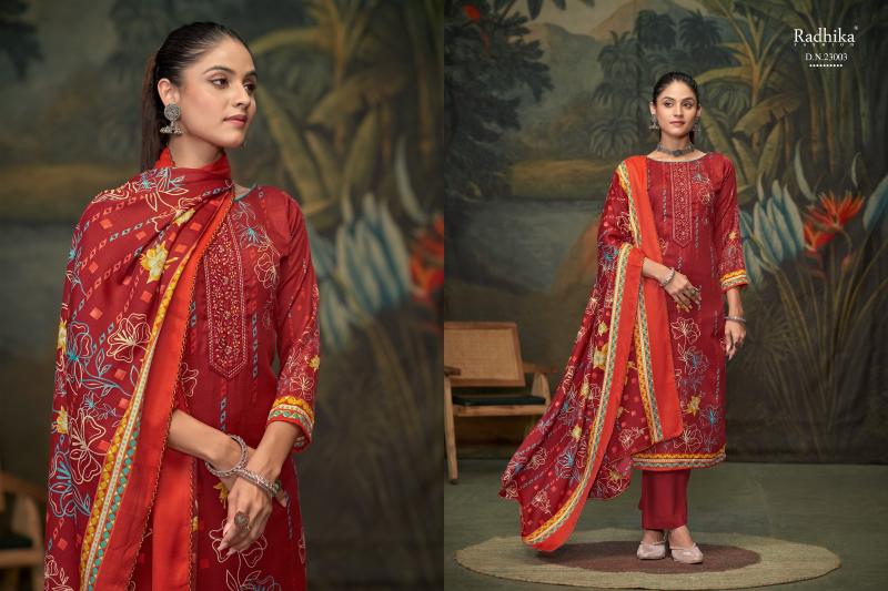 Radhika Sumyra Simar catalog best online dress materials wholesalers in surat