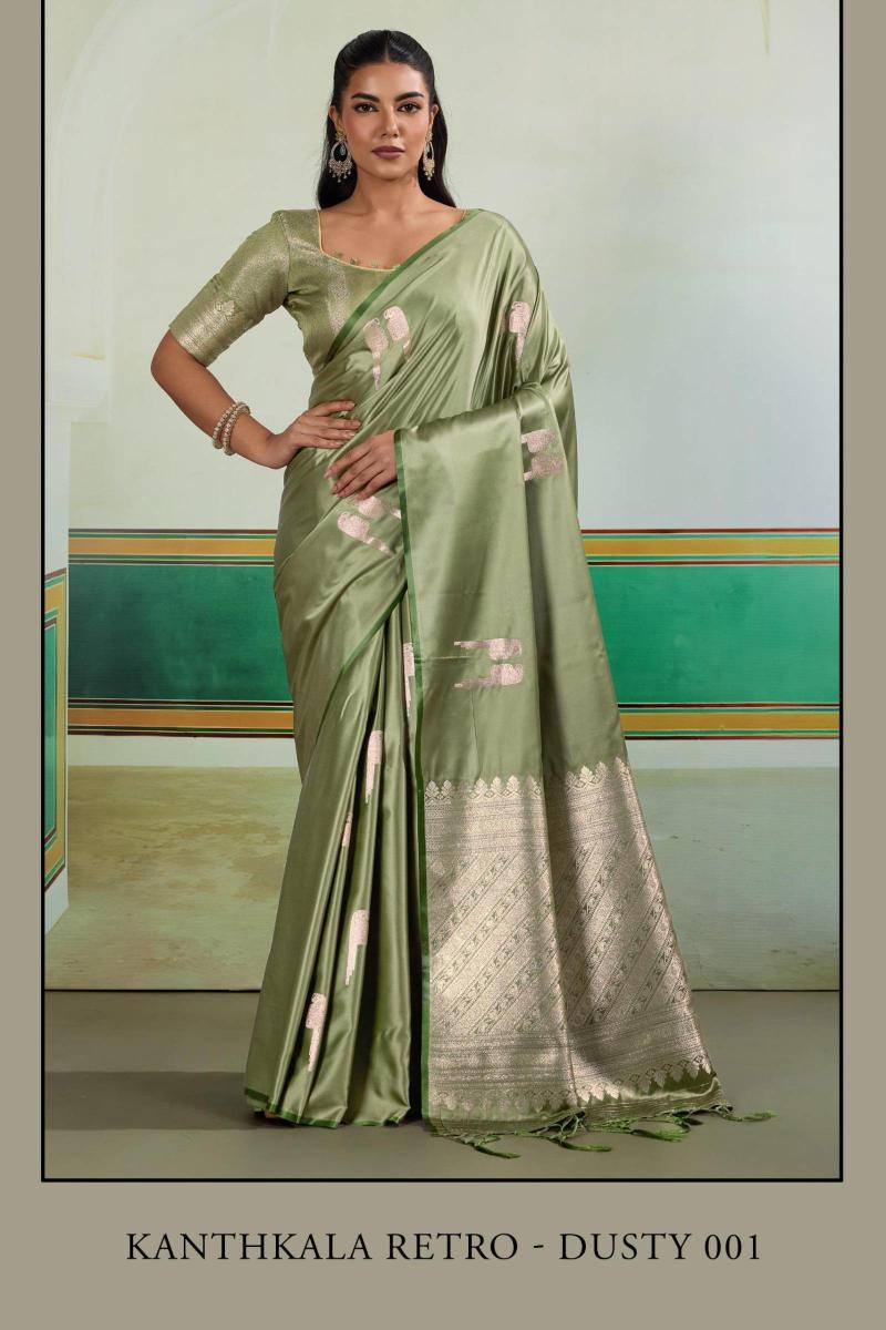 Rajtex Kanthkala Retro Dusty catalog surat saree folding