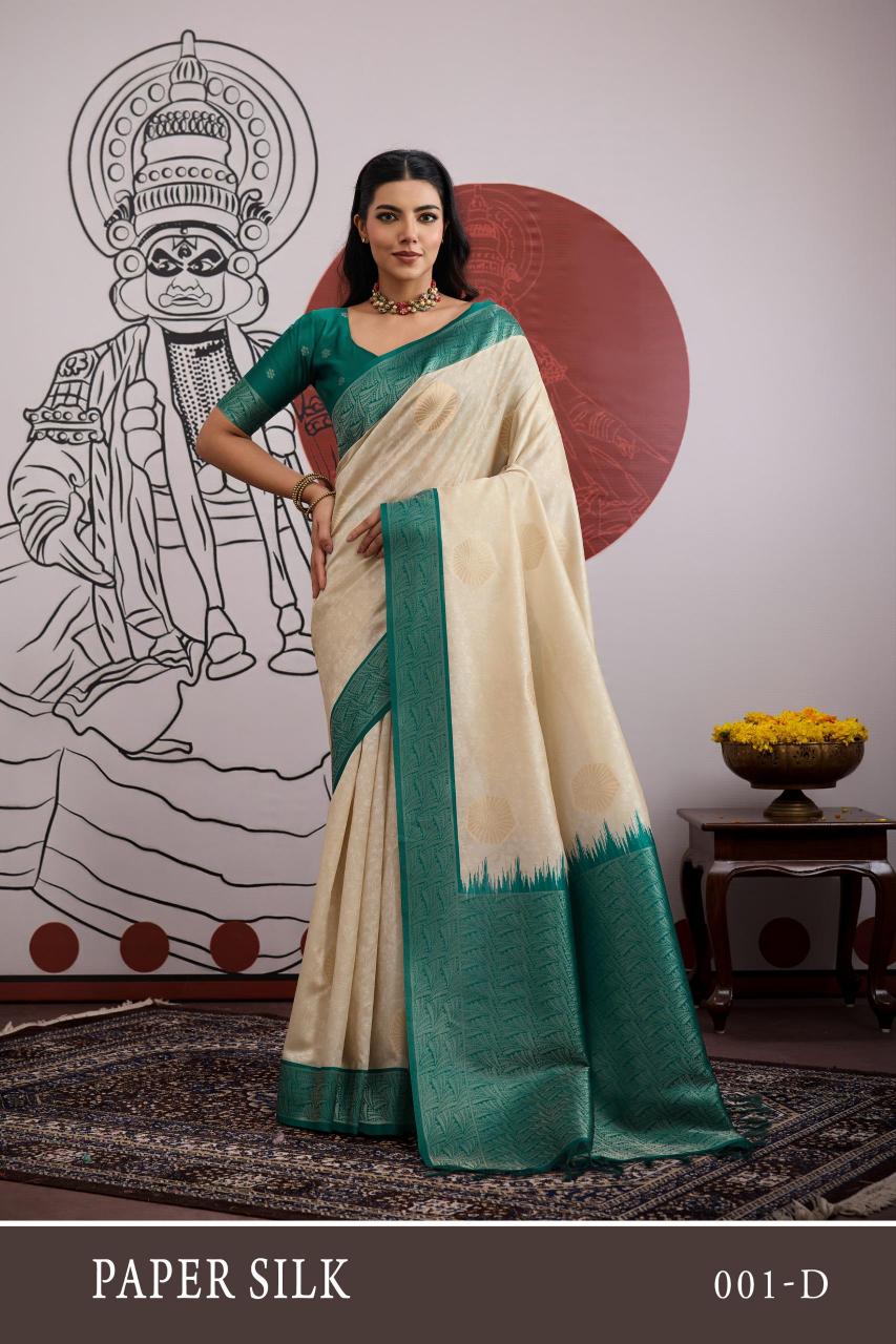 Rajtex Paper Silk catalog surat saree factory price 2025