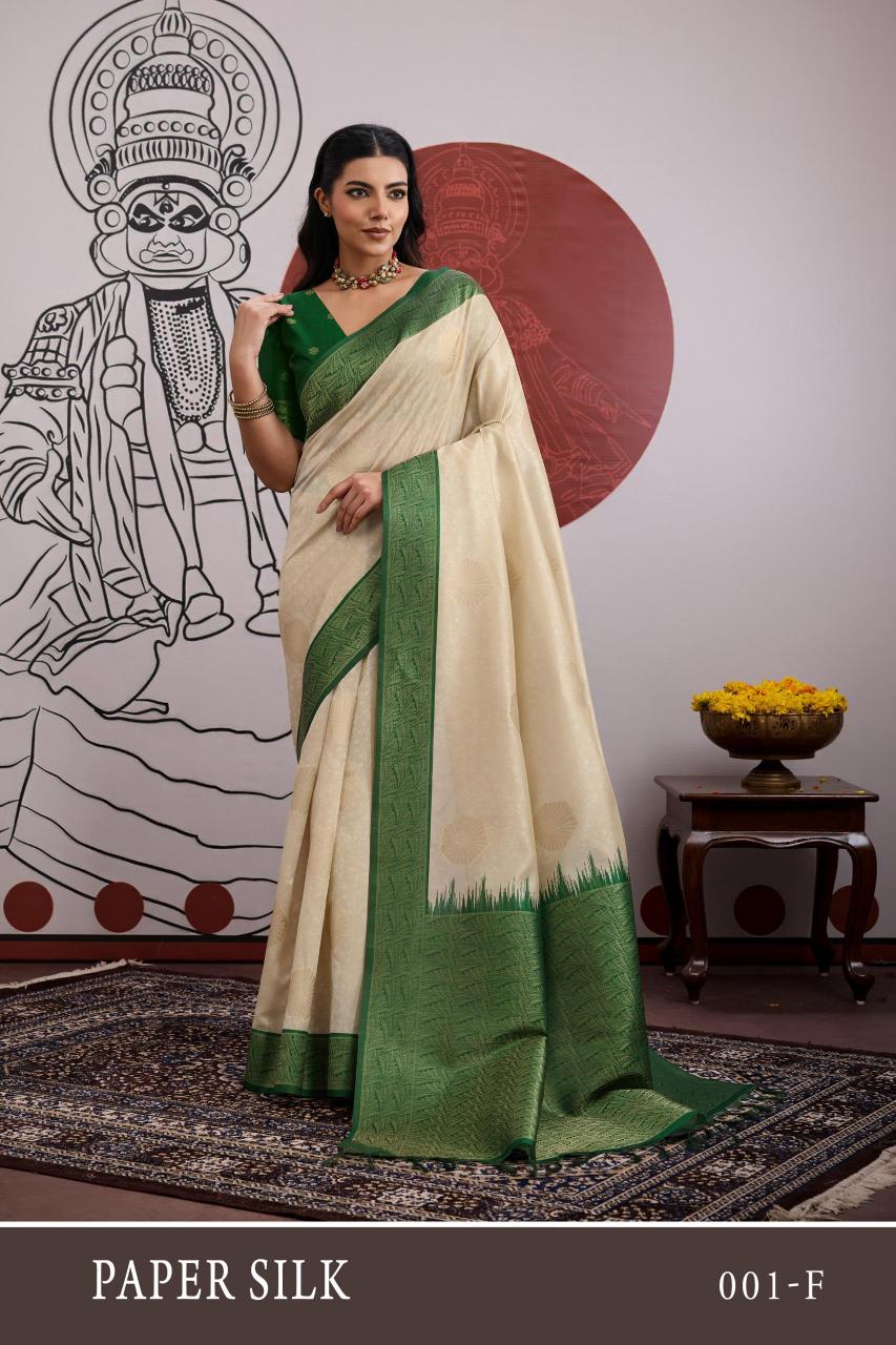 Rajtex Paper Silk catalog surat saree factory price 2025