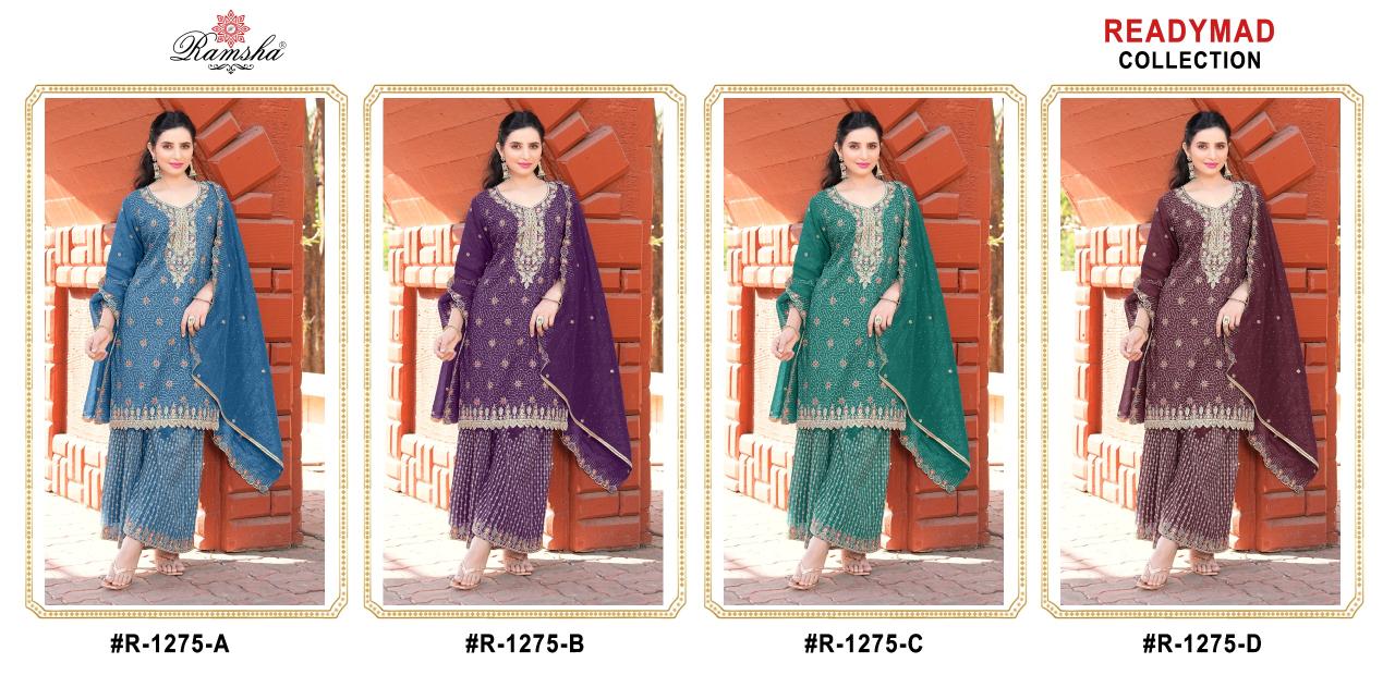 Ramsha R 1275 Nx catalog pakistani suits wholesale