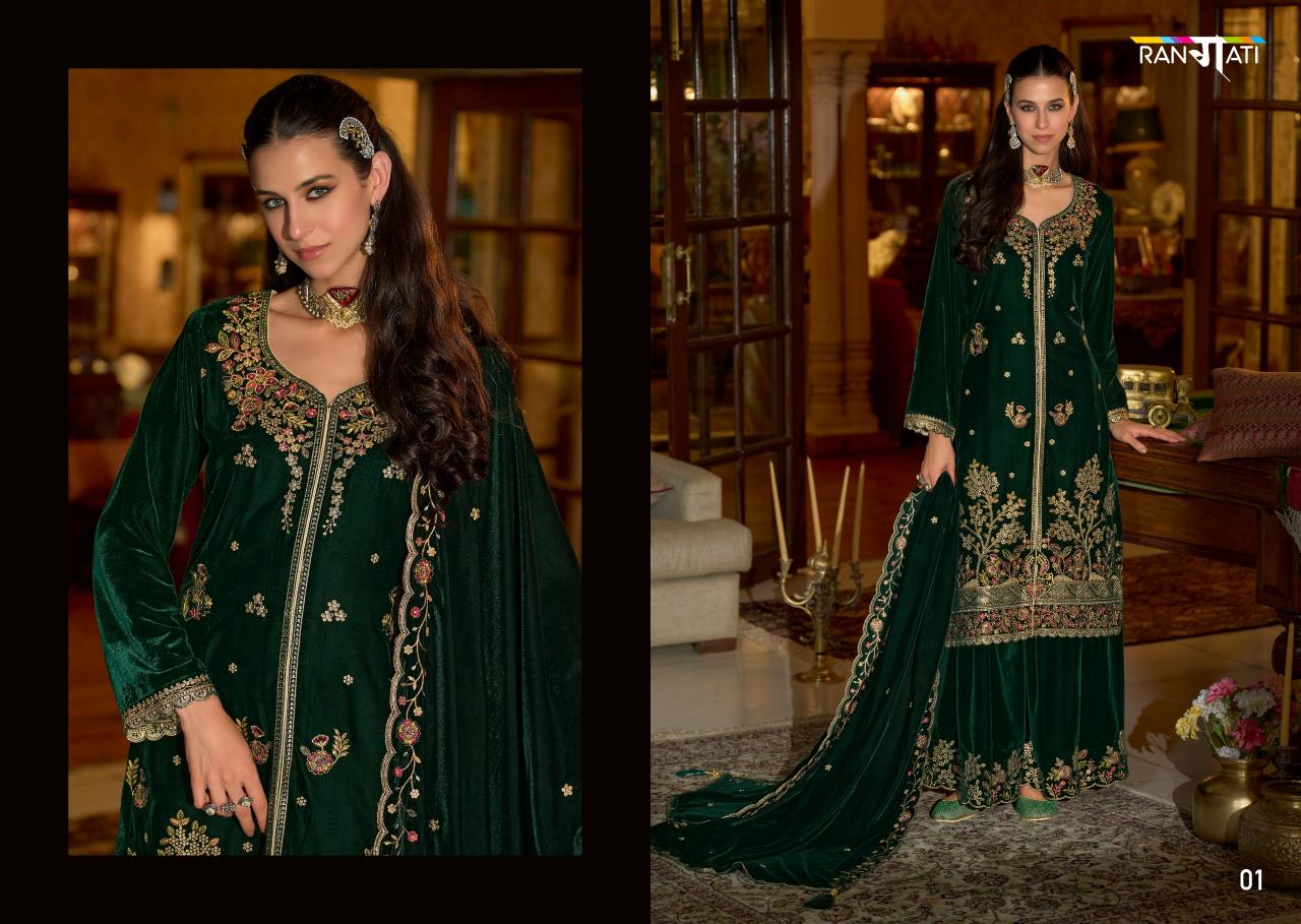 Rangati Ek Khyaal catalog wholesale suppliers of salwar kameez in kolkata 