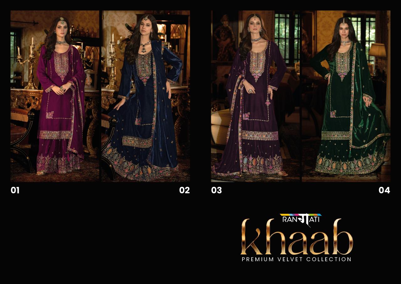 Rangati Khaab catalog buy wholesale salwar kameez surat