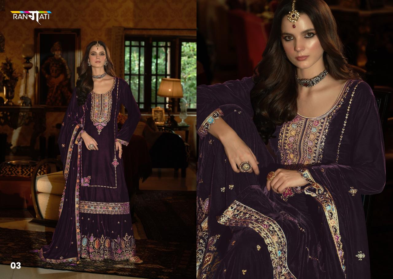 Rangati Khaab catalog buy wholesale salwar kameez surat