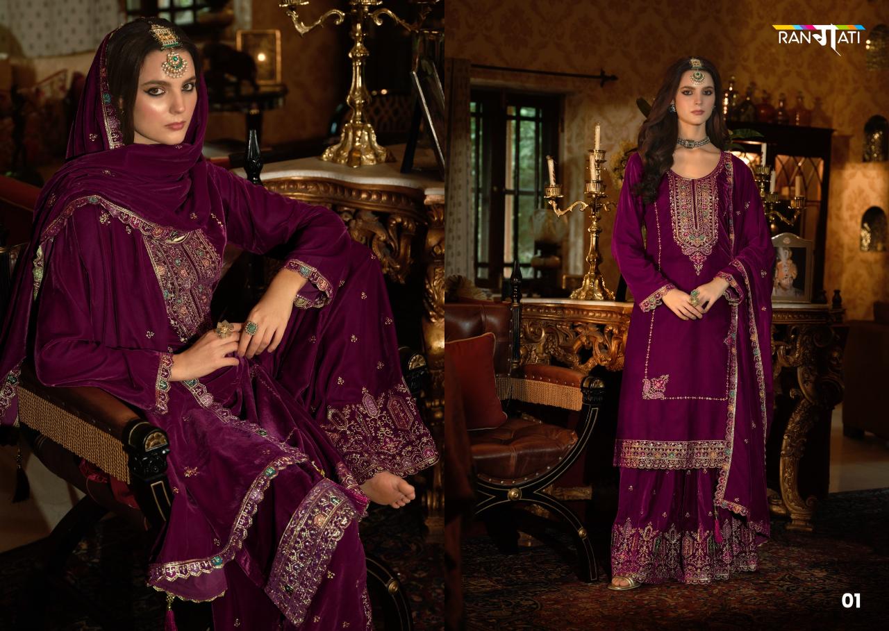Rangati Khaab catalog buy wholesale salwar kameez surat
