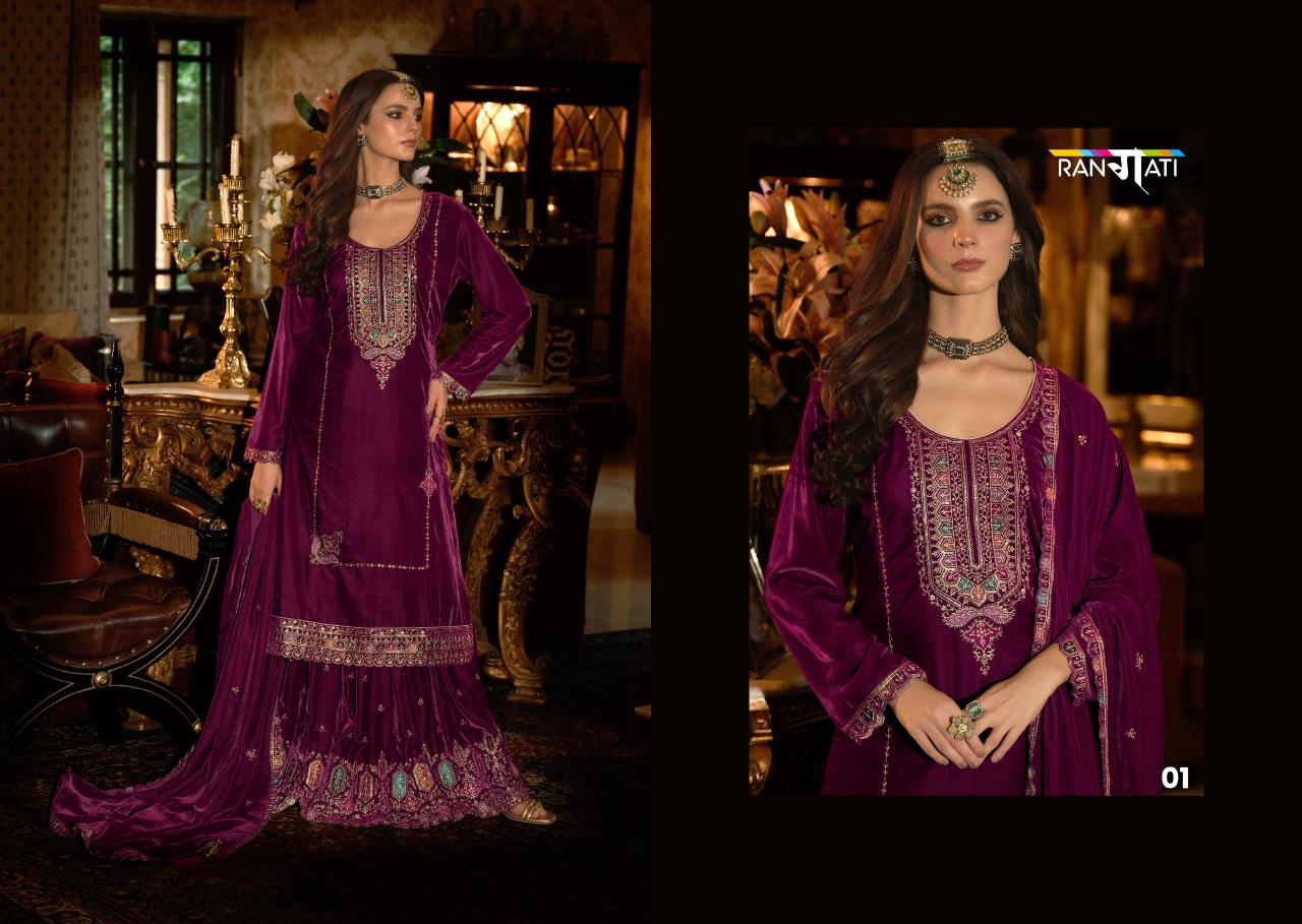 Rangati Khaab catalog buy wholesale salwar kameez surat
