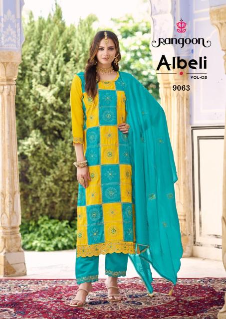 Rangoon Albeli Vol 2 catalog kurti making in surat