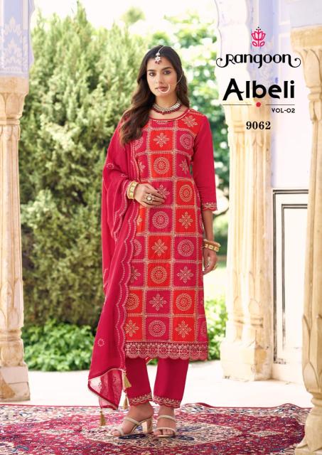 Rangoon Albeli Vol 2 catalog kurti making in surat