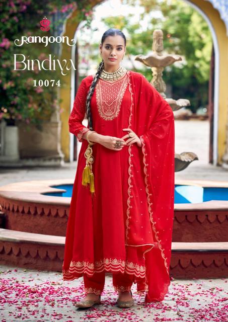 Rangoon Bindiya catalog surat market for kurtis