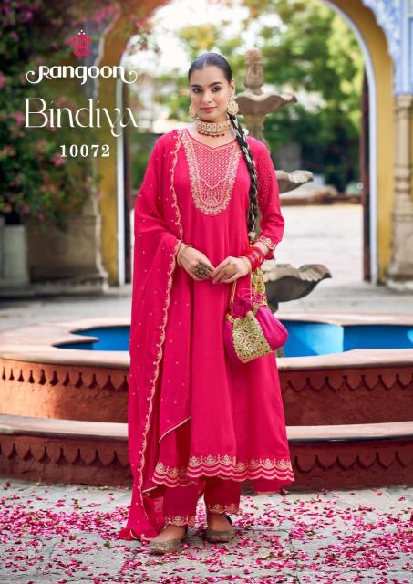 Rangoon Bindiya catalog surat market for kurtis