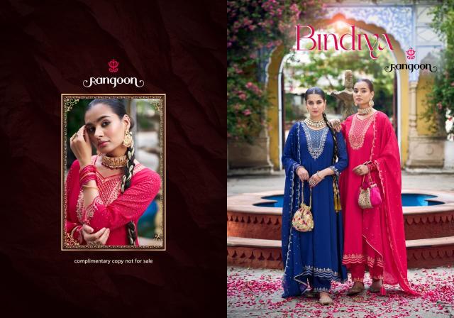 Rangoon Bindiya catalog surat market for kurtis