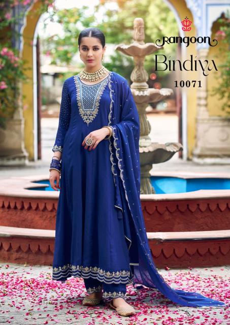 Rangoon Bindiya catalog surat market for kurtis