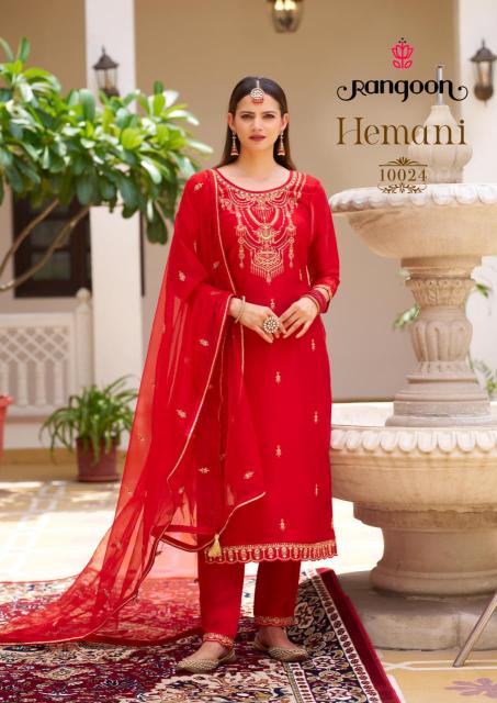 Rangoon Hemani catalog modern kurti designs surat