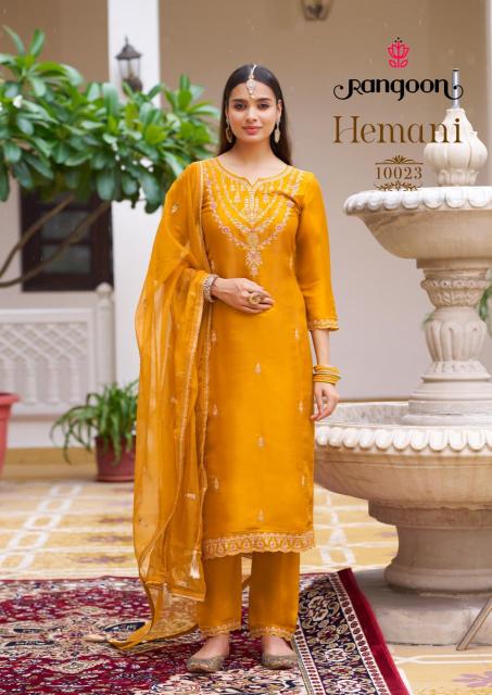 Rangoon Hemani catalog modern kurti designs surat