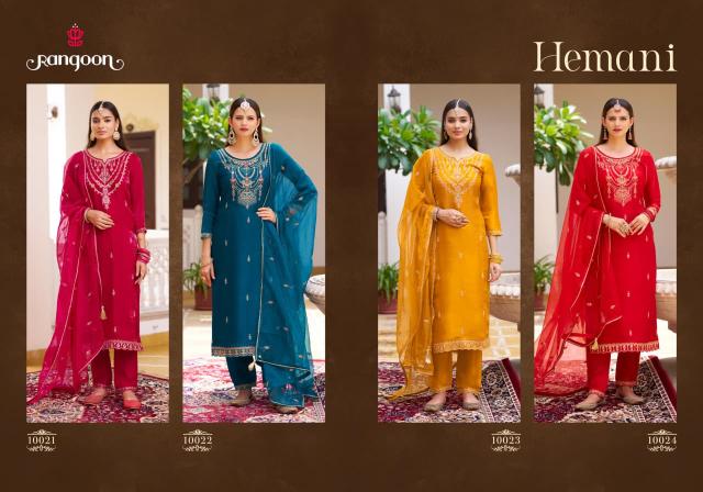 Rangoon Hemani catalog modern kurti designs surat