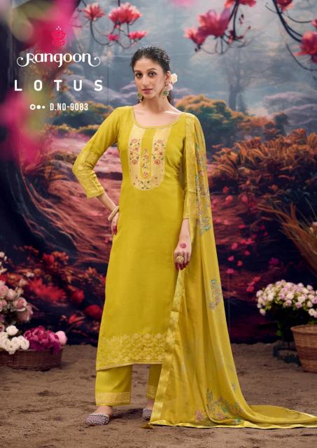 Rangoon Lotus vol 2 catalog veena kurtis surat