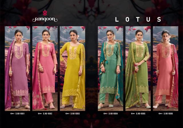 Rangoon Lotus vol 2 catalog veena kurtis surat