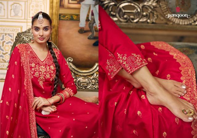 Rangoon Radha Rani catalog wholesale kurti factory surat