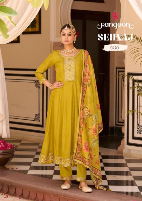 Rangoon Sehnaz catalog best wholesale kurtis in surat 
