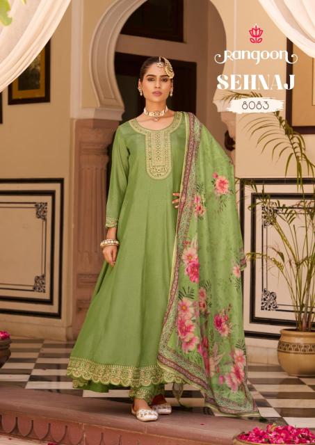Rangoon Sehnaz catalog best wholesale kurtis in surat 