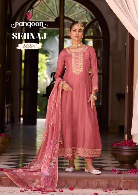 Rangoon Sehnaz catalog best wholesale kurtis in surat 