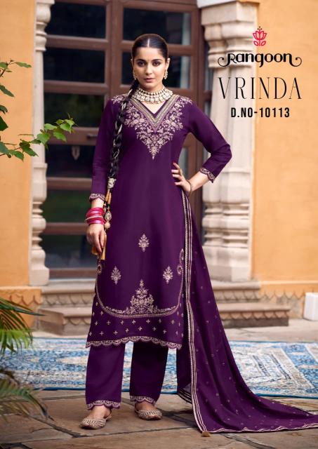 Rangoon Vrinda catalog wholesale kurtis surat gujarat