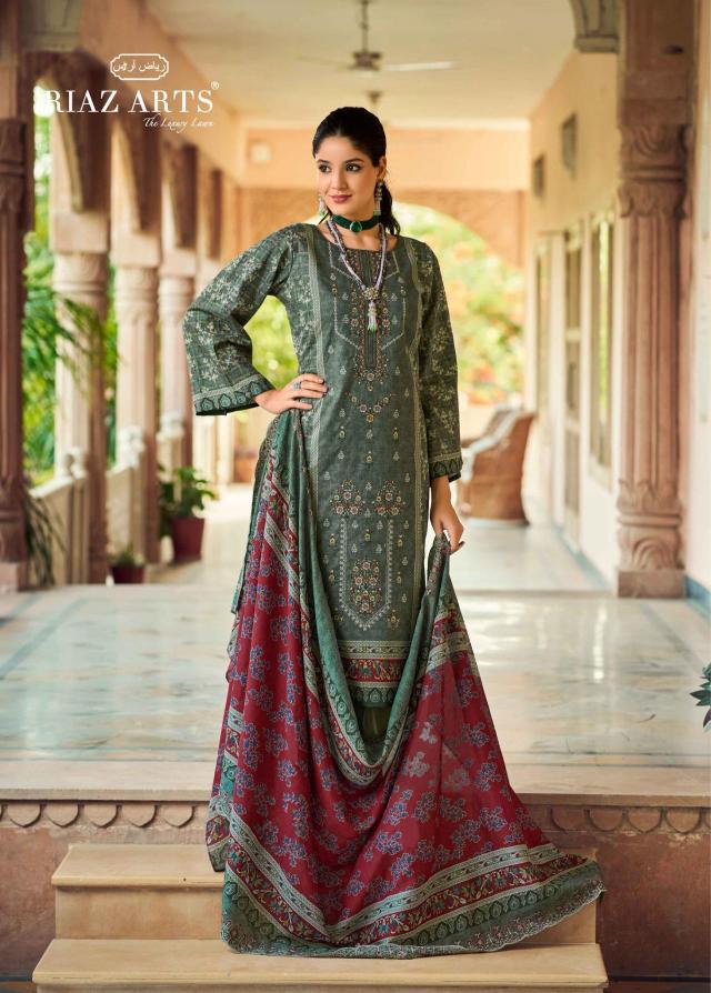 Riaz Arts Chevron Vol 2 Catalog aarvi fashion dress material wholesale