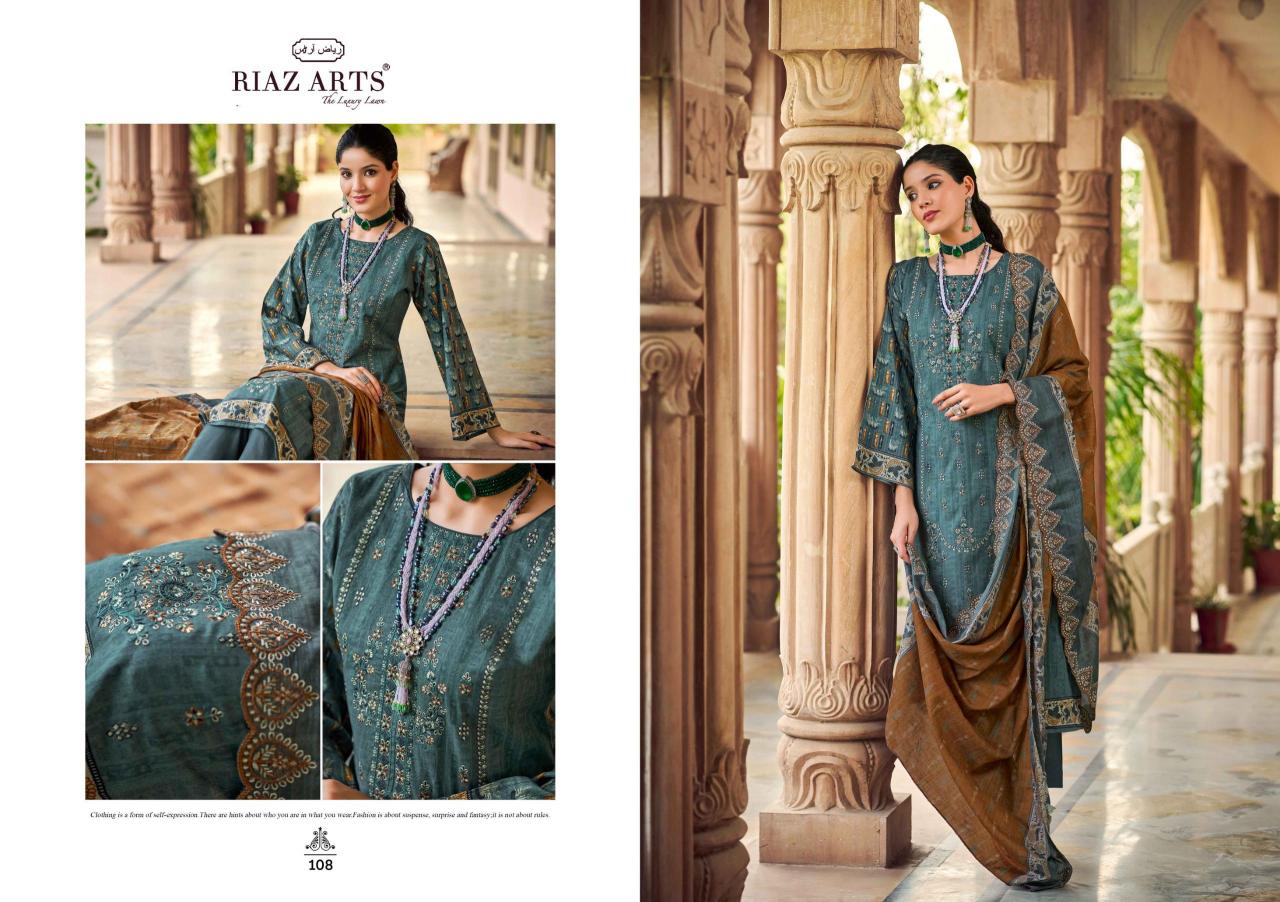 Riaz Arts Chevron Vol 2 Catalog aarvi fashion dress material wholesale