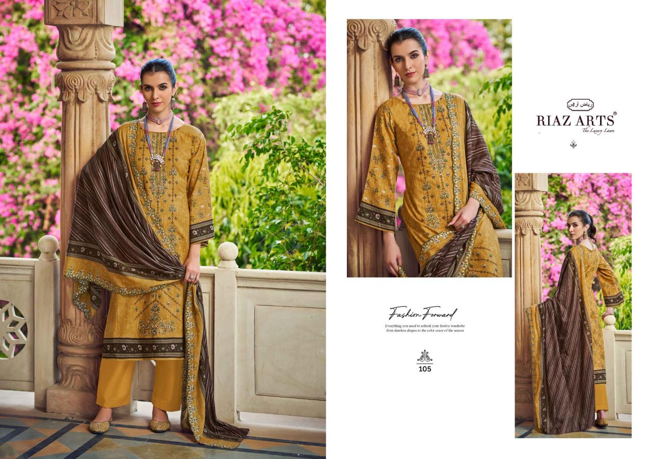 Riaz Arts Chevron Vol 2 Catalog aarvi fashion dress material wholesale