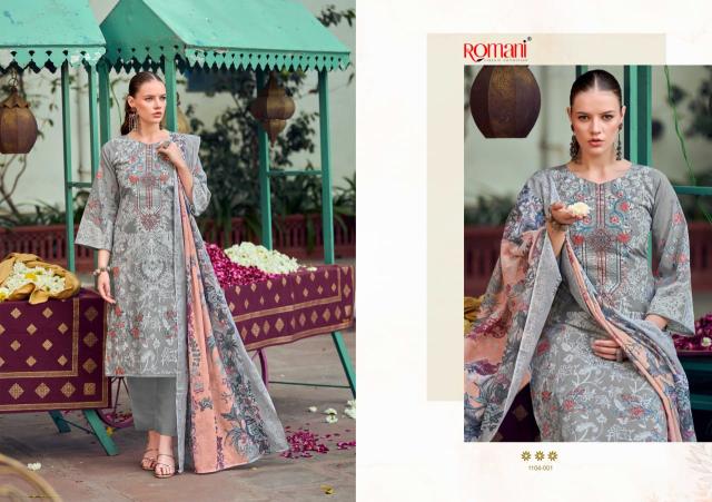 Romani Needle Wonder catalog wholesale dress material in ahmedabad