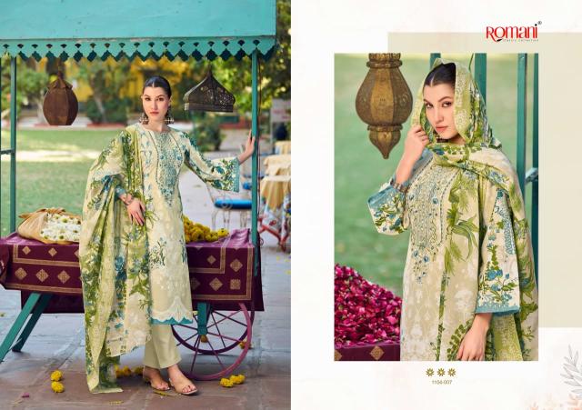 Romani Needle Wonder catalog wholesale dress material in ahmedabad
