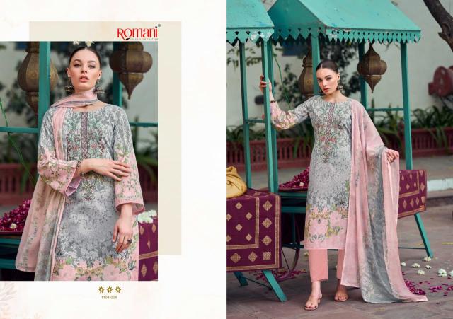 Romani Needle Wonder catalog wholesale dress material in ahmedabad