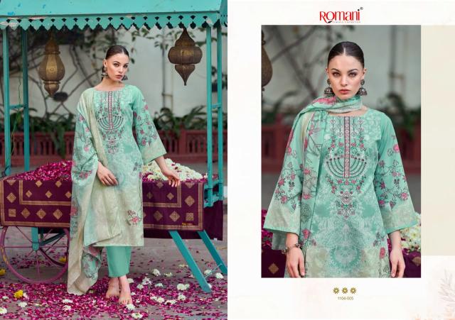 Romani Needle Wonder catalog wholesale dress material in ahmedabad