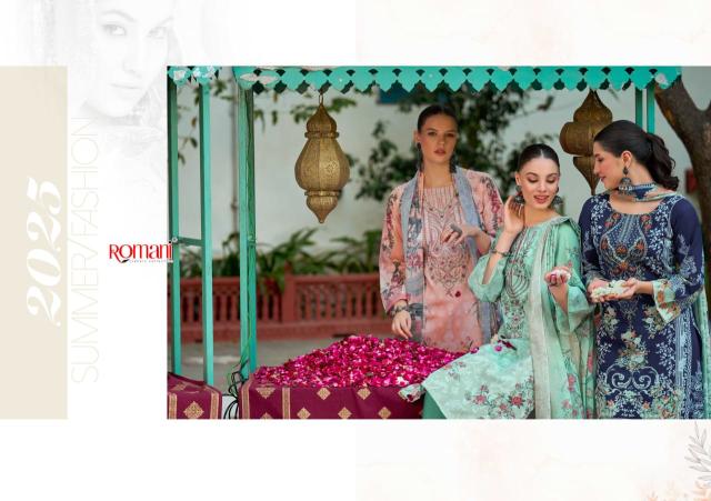 Romani Needle Wonder catalog wholesale dress material in ahmedabad