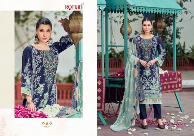 Romani Needle Wonder catalog wholesale dress material in ahmedabad