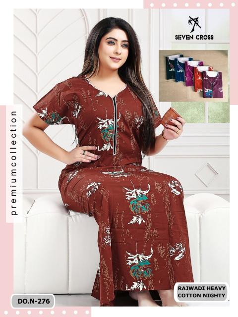 Sabella 276 & 277 catalog rajwadi cotton nighty