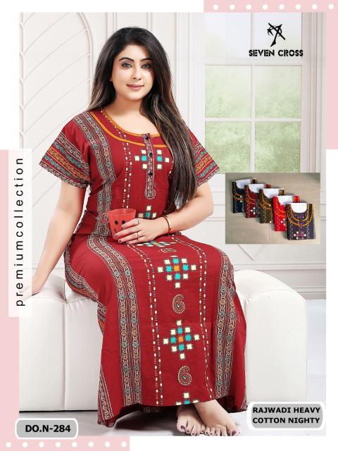 Sabella 284 , 285 & 286 catalog rajwadi cotton nighty