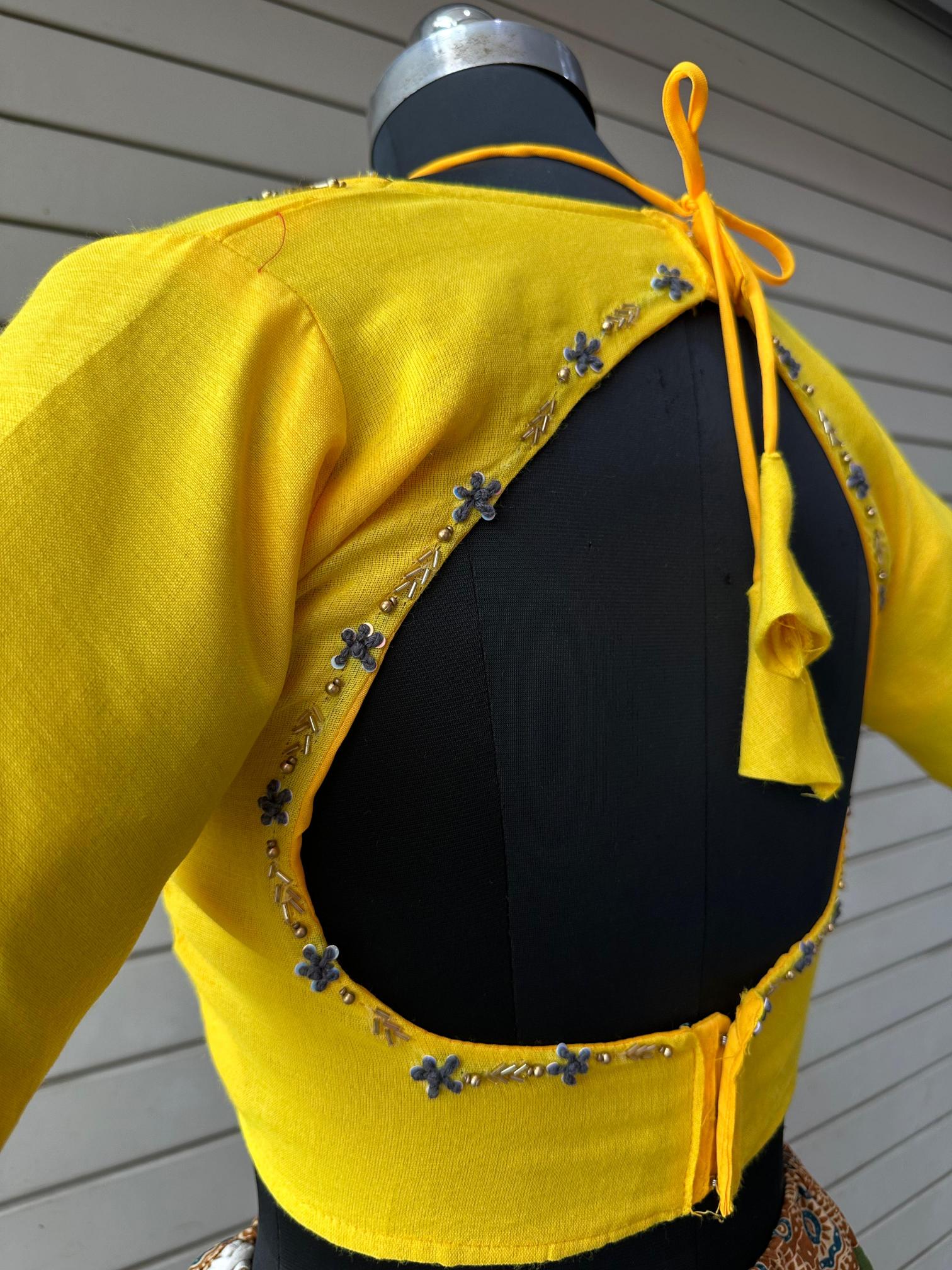 Sabella Khadi Cotton catalog festival wear blouse