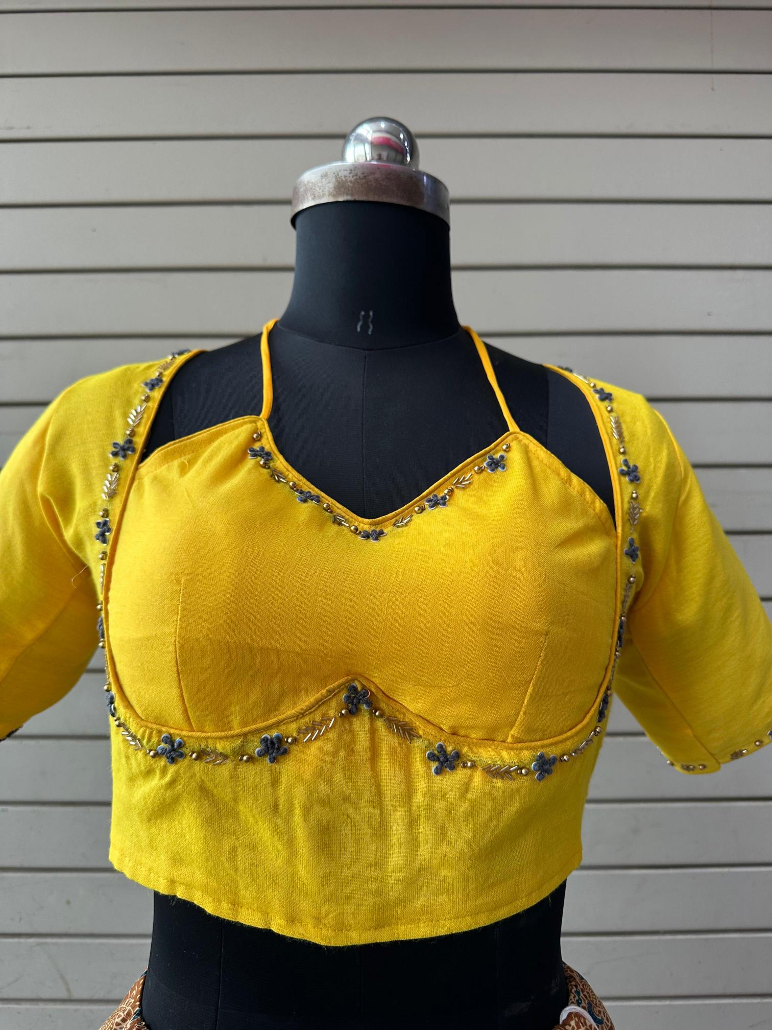 Sabella Khadi Cotton catalog festival wear blouse