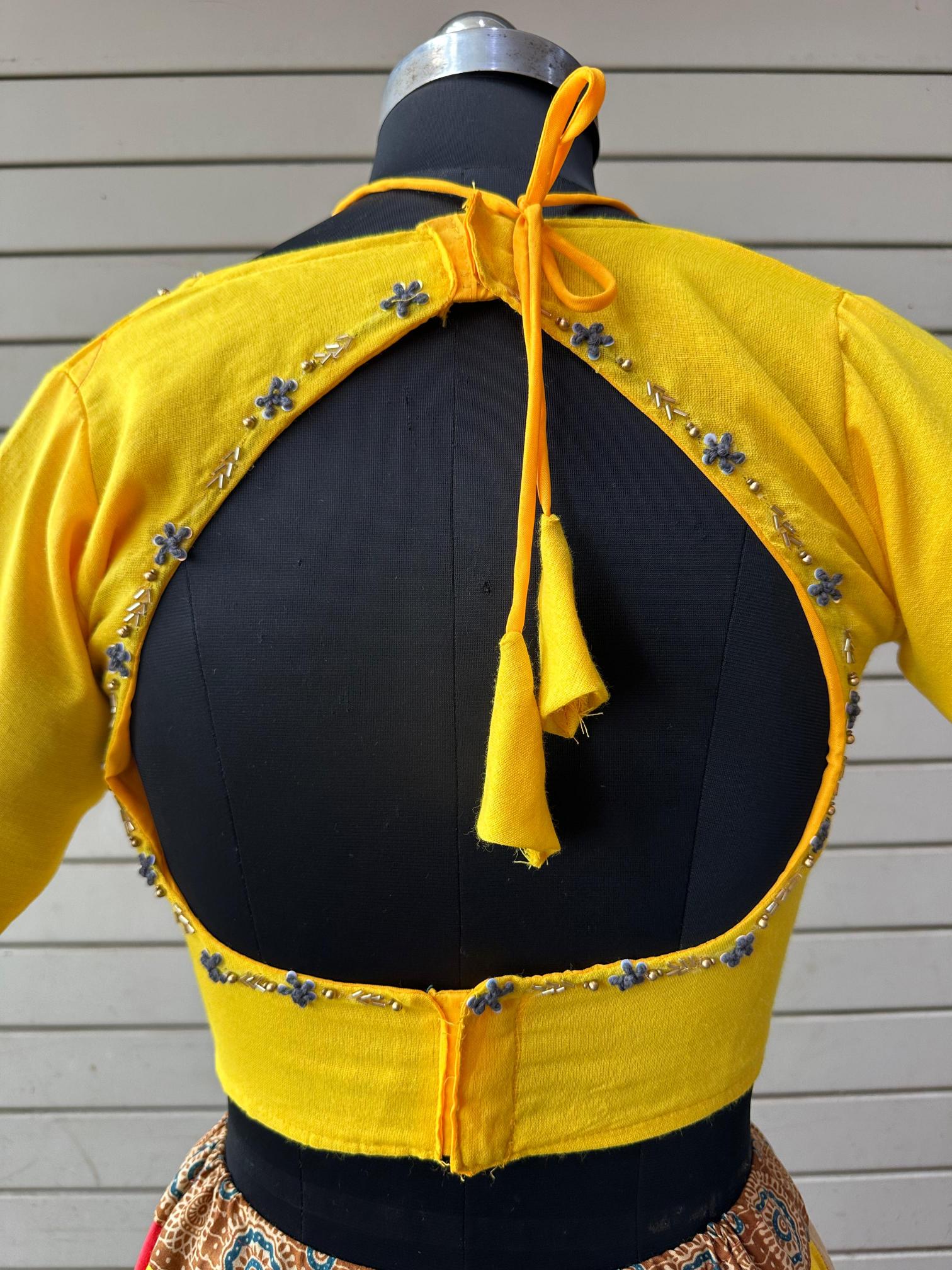 Sabella Khadi Cotton catalog festival wear blouse